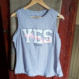 Reebok sleeveless ladies active top size Large
